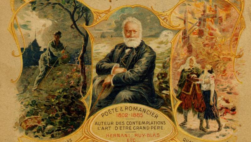 Victor Hugo avec ses petits-enfants à Guernesey, illustrant l’art d’être grand-père poème